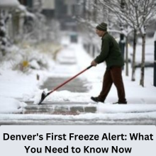 Denver's First Freeze 