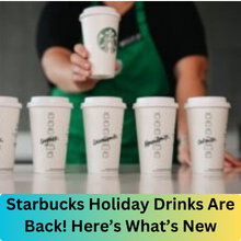 Starbucks Holiday Drinks